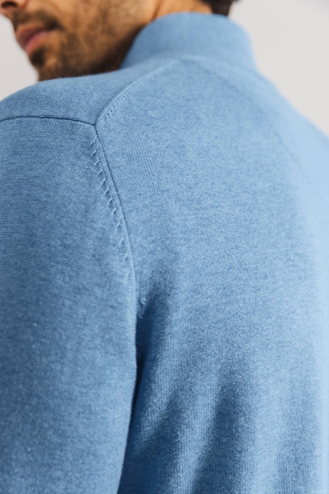 State of Art cardigan plain knit